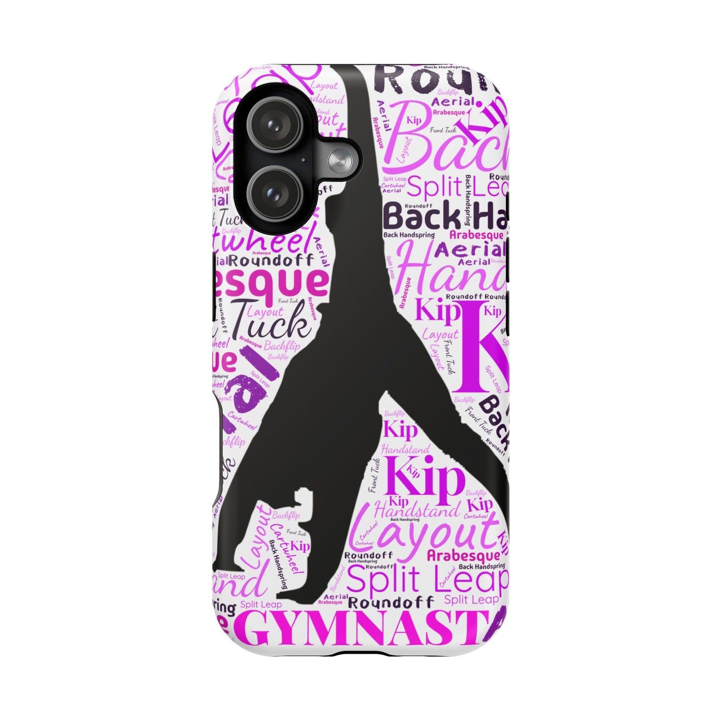 Impact-Resistant MagSafe Phone Case for Gymnasts (iPhone 13-17)  | Gymnast Design, Durable Protection