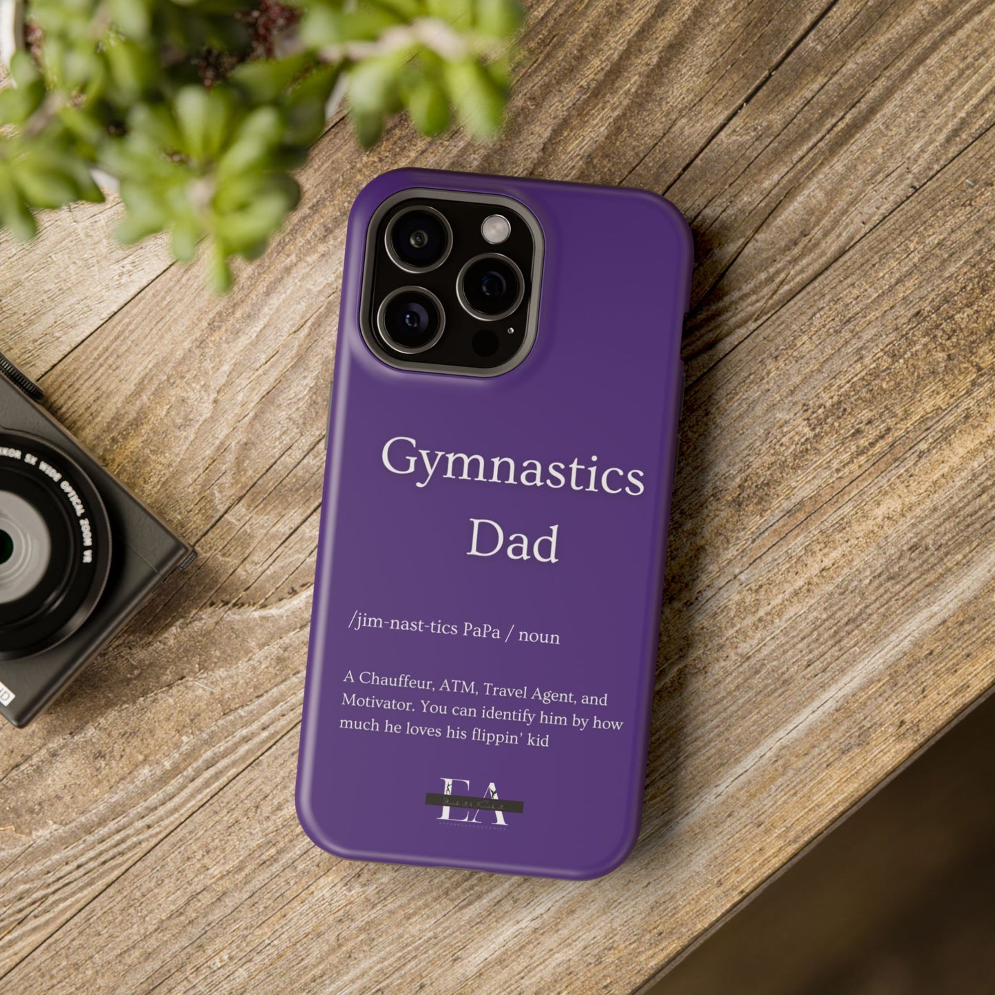Gymnastics Dad MagSafe Tough Case (all iPhone 13 & Newer)