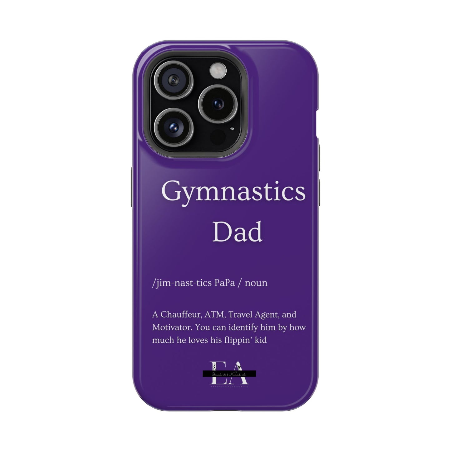 Gymnastics Dad MagSafe Tough Case (all iPhone 13 & Newer)