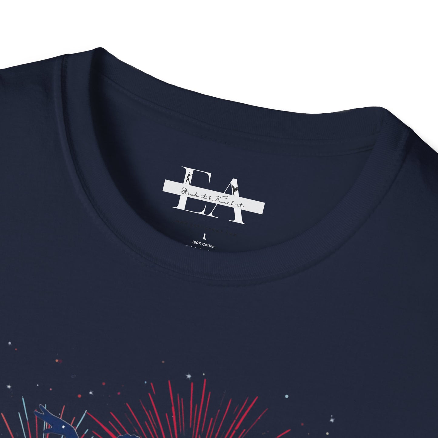 Softstyle T-Shirt — American Gymnast Celebrating 250 (Patriotic)