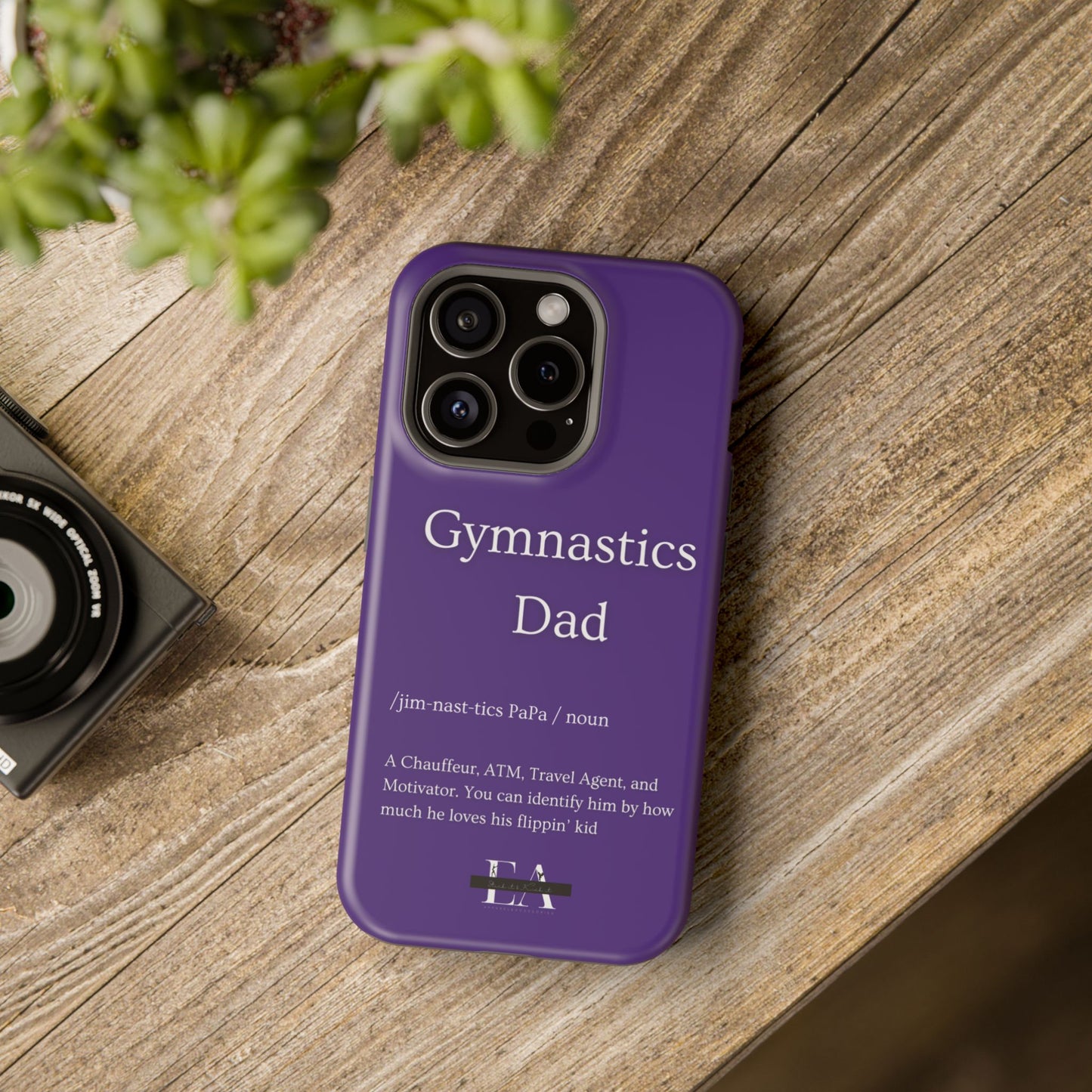 Gymnastics Dad MagSafe Tough Case (all iPhone 13 & Newer)
