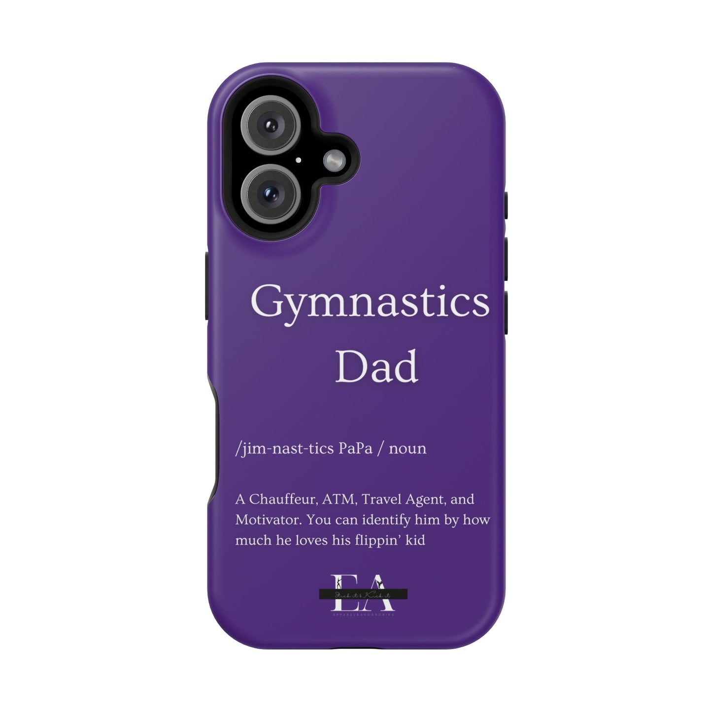 Gymnastics Dad MagSafe Tough Case (all iPhone 13 & Newer)