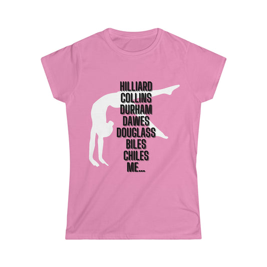 Historical Gymnast of Color Women's Softstyle Tee