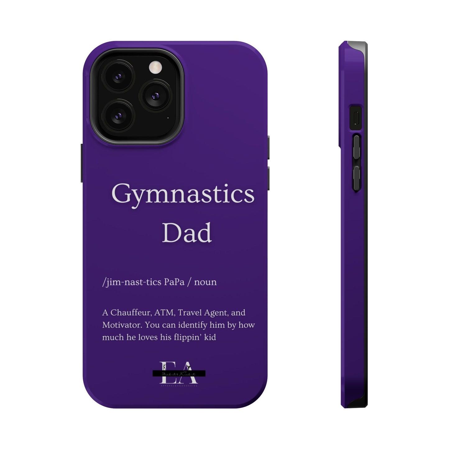 Gymnastics Dad MagSafe Tough Case (all iPhone 13 & Newer)