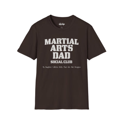 Martial Arts Dad T-Shirt, Unisex Softstyle Tee for Dads, Father's Day Gift, Martial Arts Fan Shirt, Casual Everyday Wear