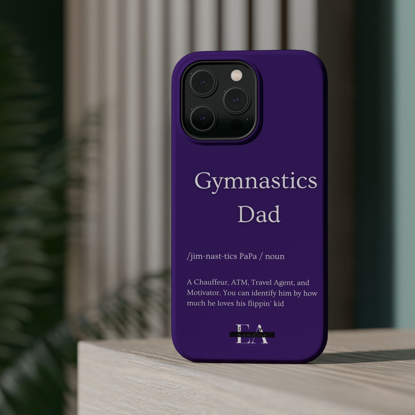 Gymnastics Dad MagSafe Tough Case (all iPhone 13 & Newer)