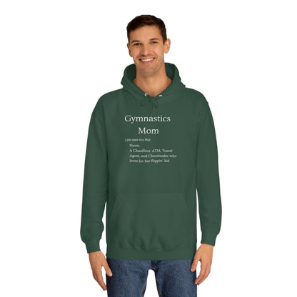 Definition: Mom Unisex College Hoodie