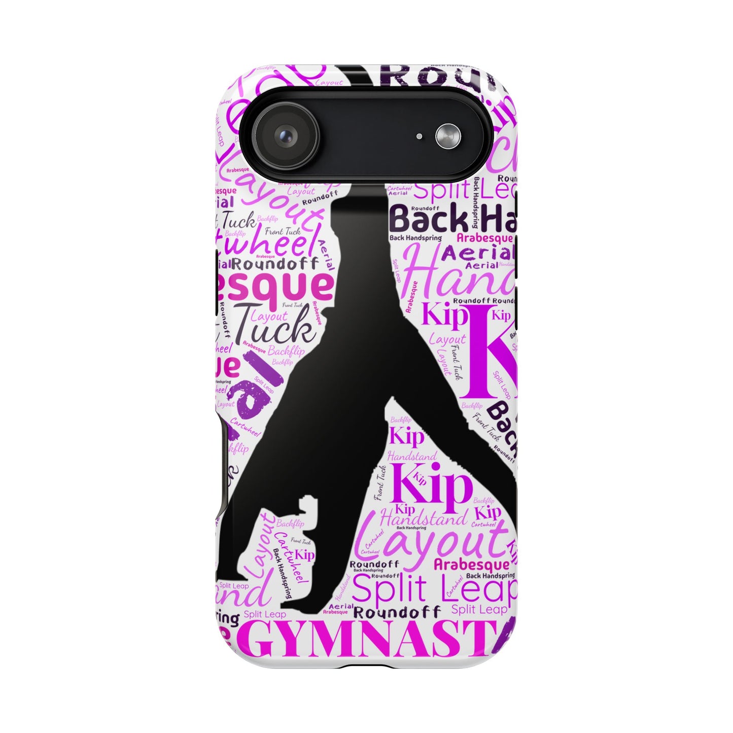 Impact-Resistant MagSafe Phone Case for Gymnasts (iPhone 13-17)  | Gymnast Design, Durable Protection