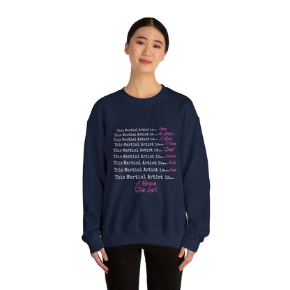 This Martial Artist Unisex Heavy Blend™ Crewneck Sweatshirt