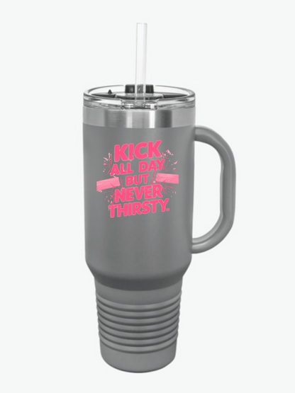 Kick All Day Insulated Travel Mug, 40oz