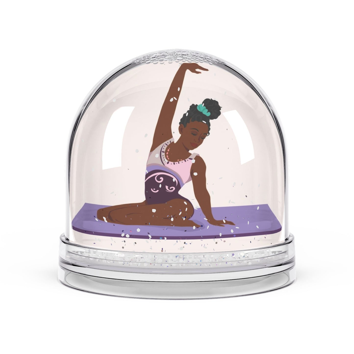 Gymnast in a globe