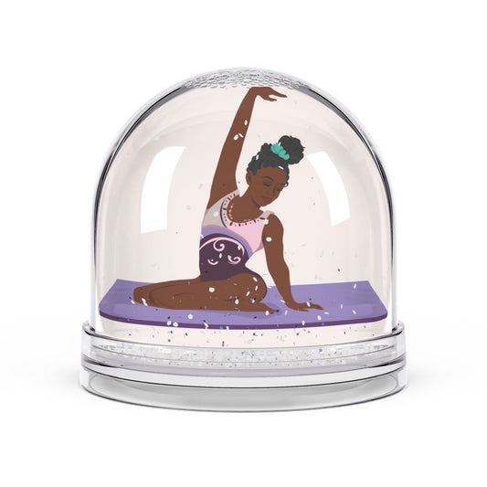 Gymnast in a globe