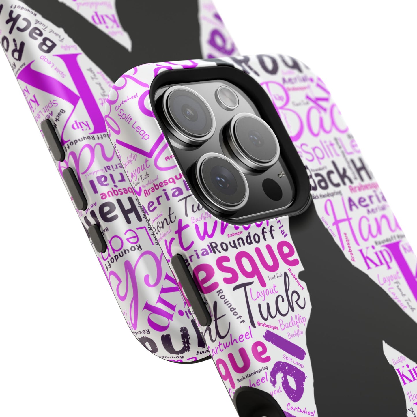 Impact-Resistant MagSafe Phone Case for Gymnasts (iPhone 13-17)  | Gymnast Design, Durable Protection