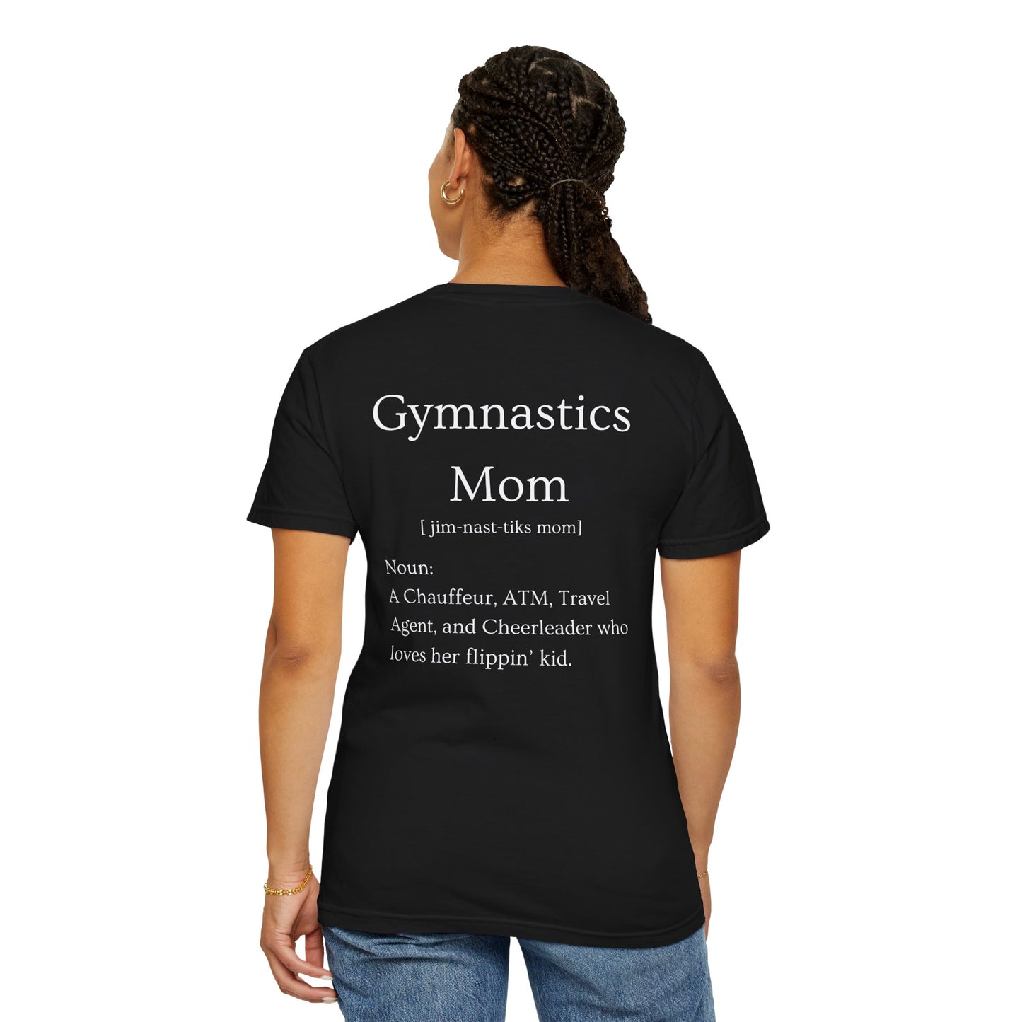 Gymnastics Mom T-Shirt — Definition Graphic Tee for Proud Gym Mom
