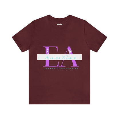Stick it Kick It Logo Jersey Short Sleeve Tee