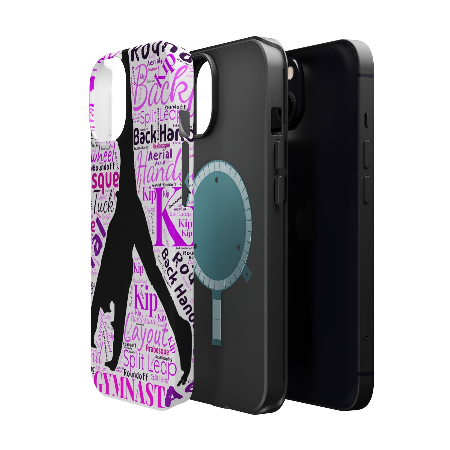 Impact-Resistant MagSafe Phone Case for Gymnasts (iPhone 13-17)  | Gymnast Design, Durable Protection
