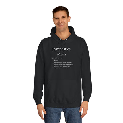 Definition: Mom Unisex College Hoodie