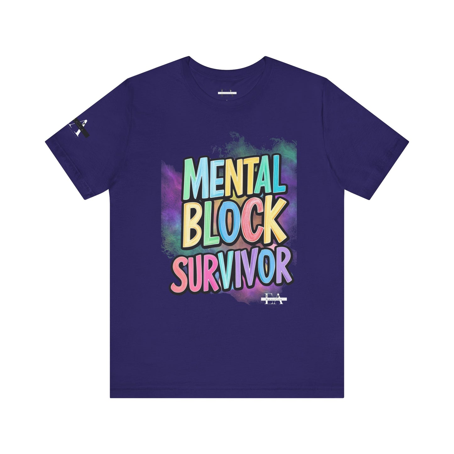 Mental Block Survivor Adult/Teen T-Shirt