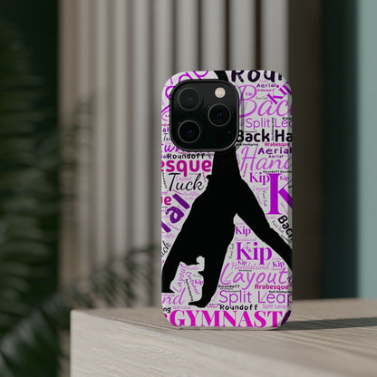 Impact-Resistant MagSafe Phone Case for Gymnasts (iPhone 13-17)  | Gymnast Design, Durable Protection