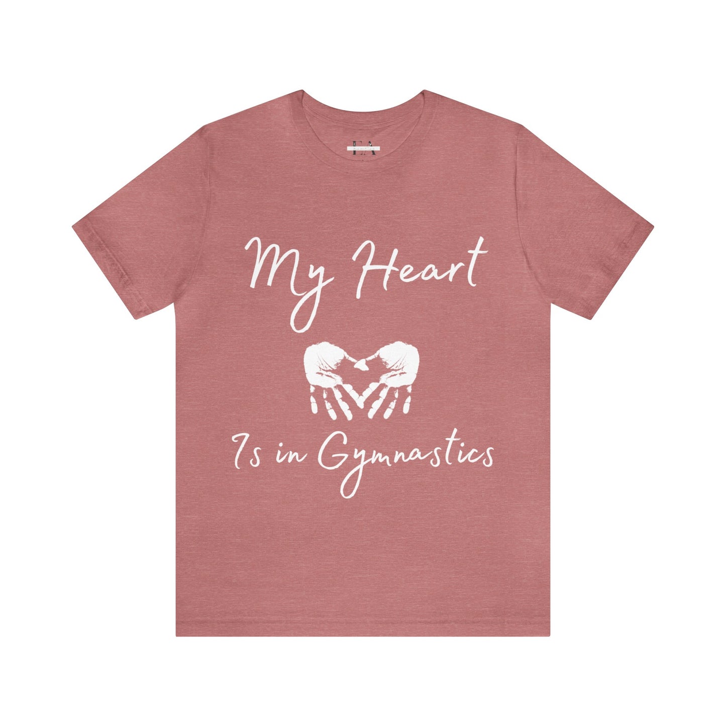 My Heart Gymnastics Unisex Jersey Short Sleeve Tee