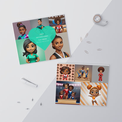 2025 Inspirational Calendar for Young Girls of Color