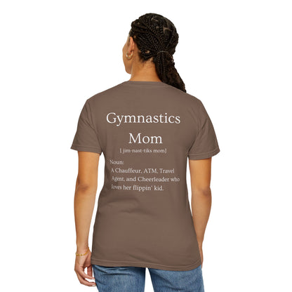 Gymnastics Mom T-Shirt — Definition Graphic Tee for Proud Gym Mom