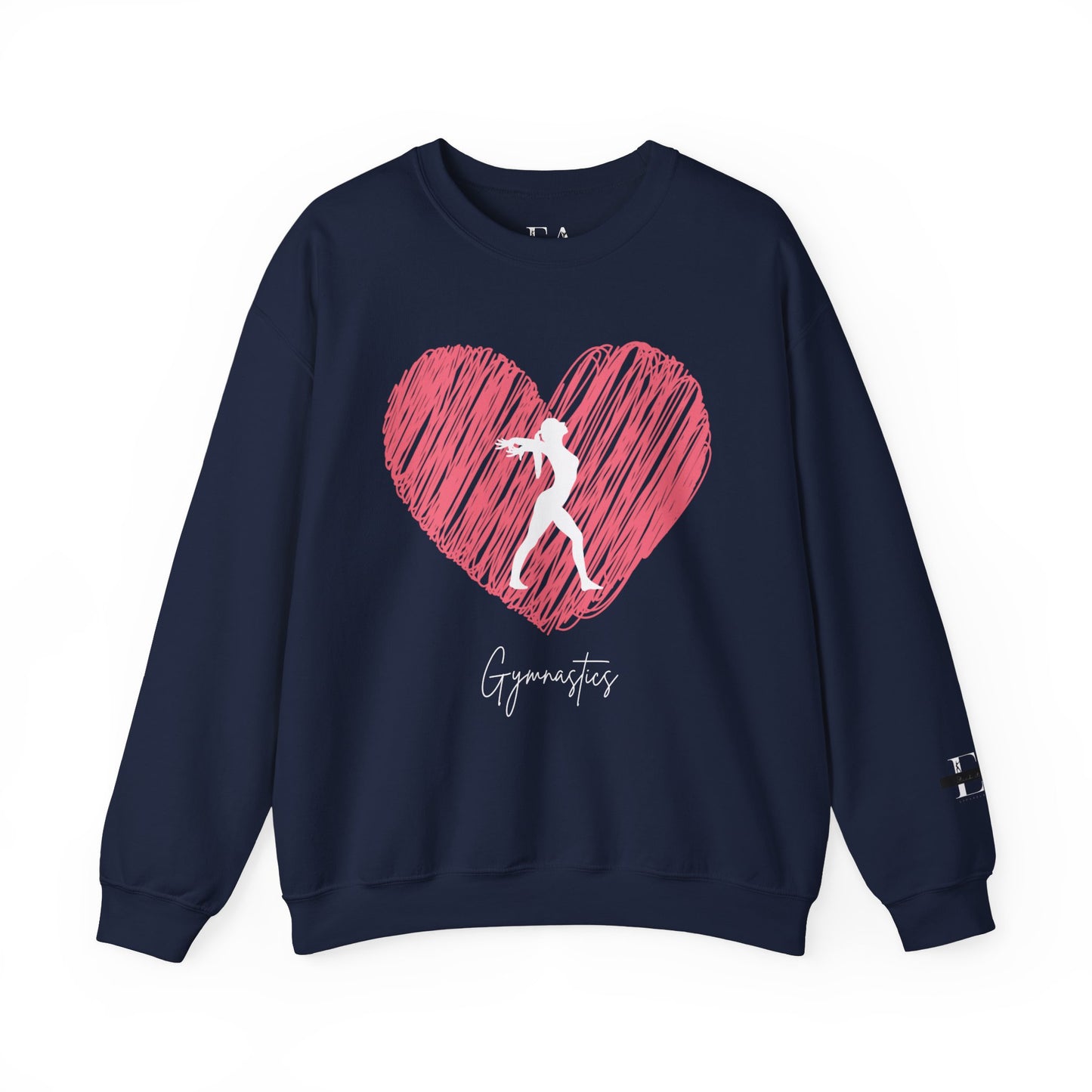 Love Gymnastics Unisex Heavy Blend™ Crewneck Sweatshirt