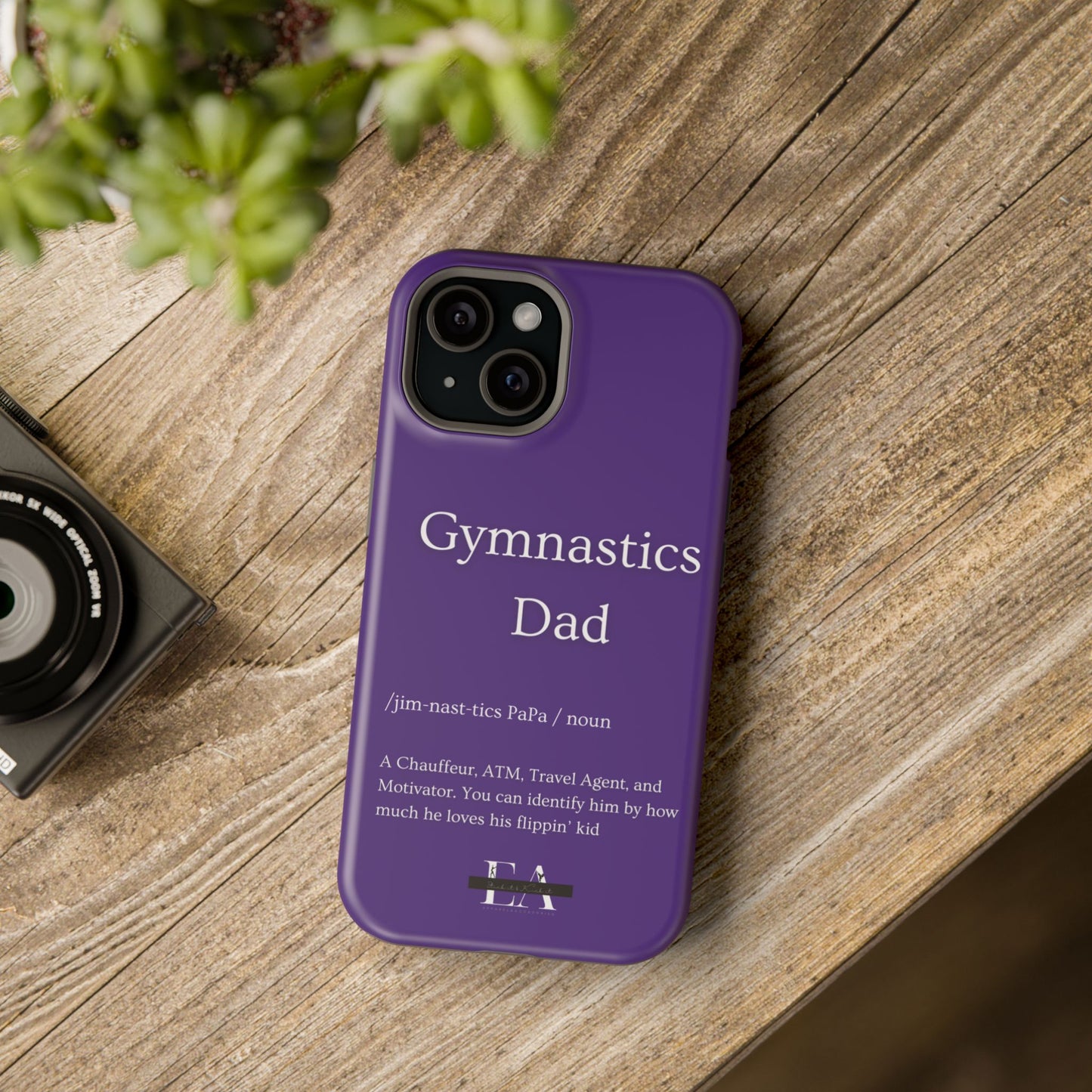 Gymnastics Dad MagSafe Tough Case (all iPhone 13 & Newer)
