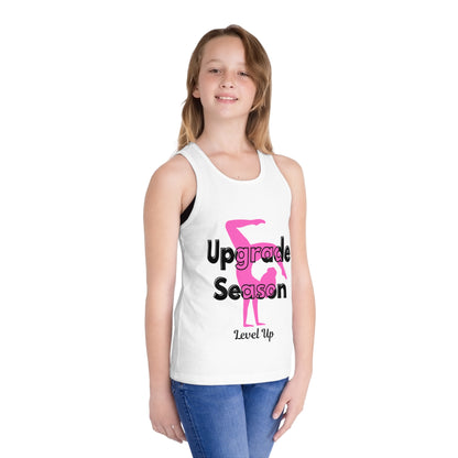 Gymnastics Upgrade Season Youth Jersey Tank Top