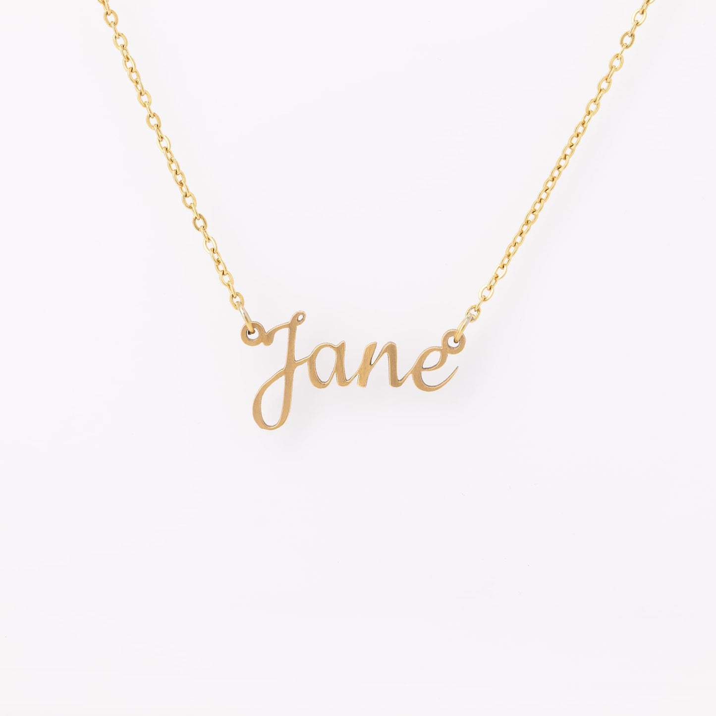 Gymnast Name Necklace