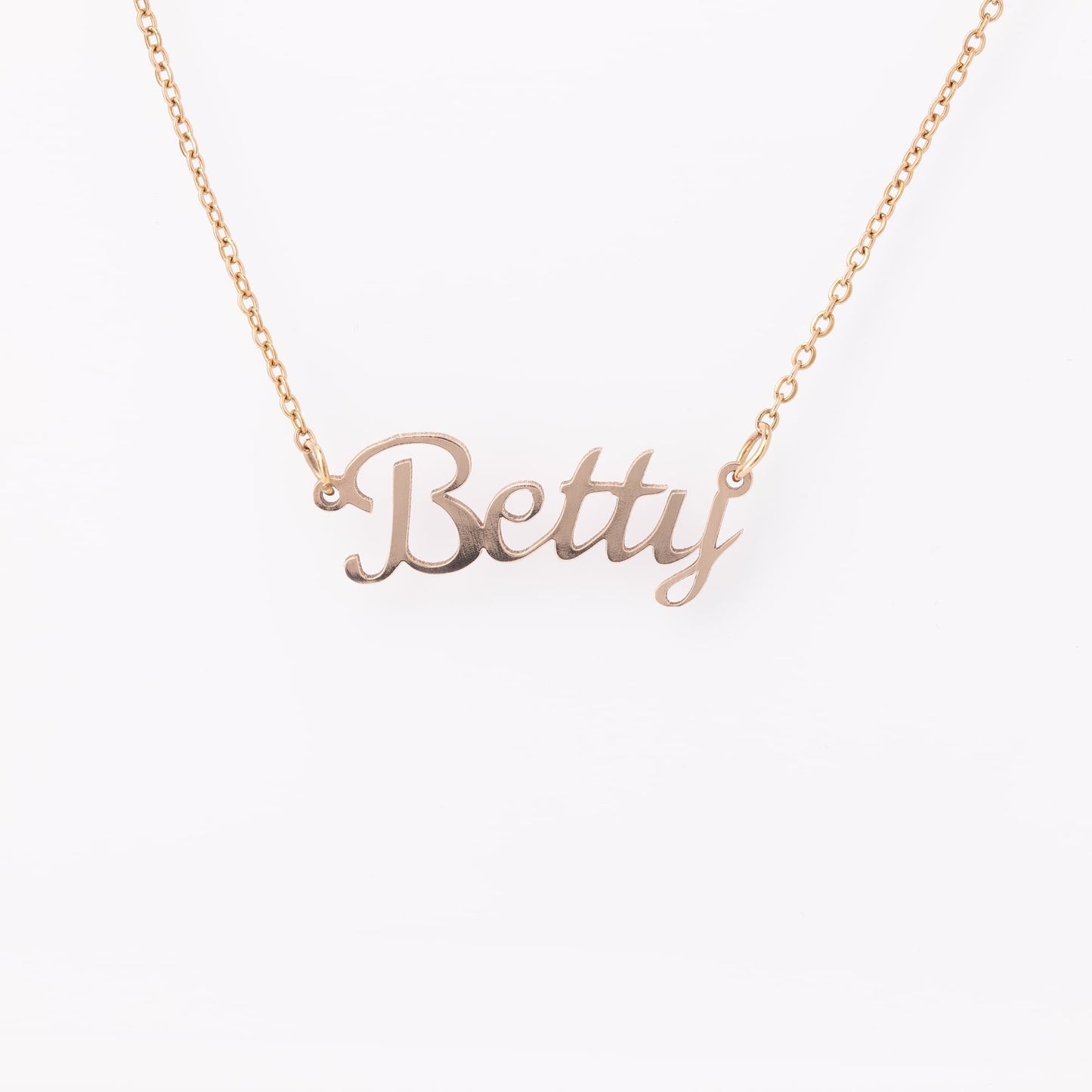 Gymnast Name Necklace