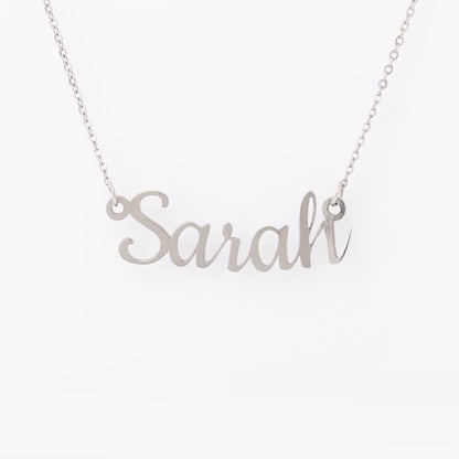 Gymnast Name Necklace