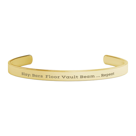 Slay Gymnast Cuff Bracelet