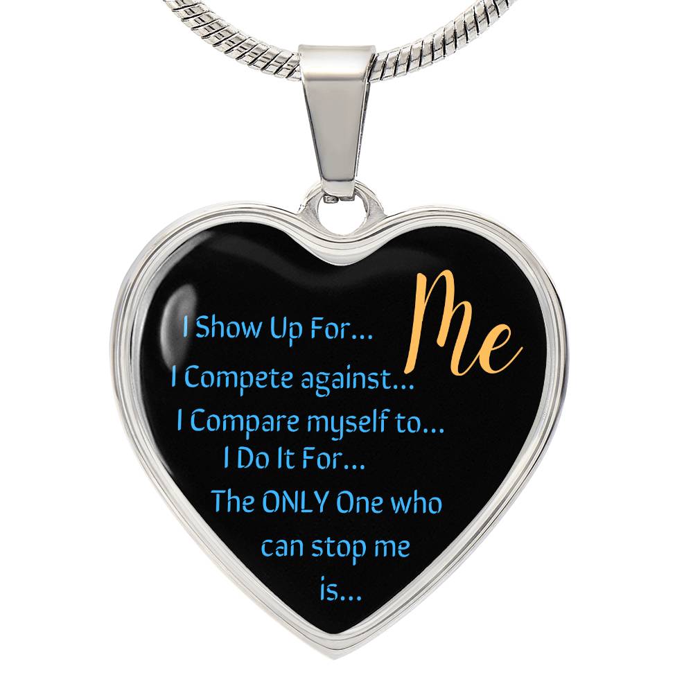 Do it for Yourself (Heart Necklace for Young Female Athlete's)