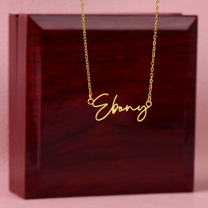 My Wonderfully Made Gymnast (Name Necklace)
