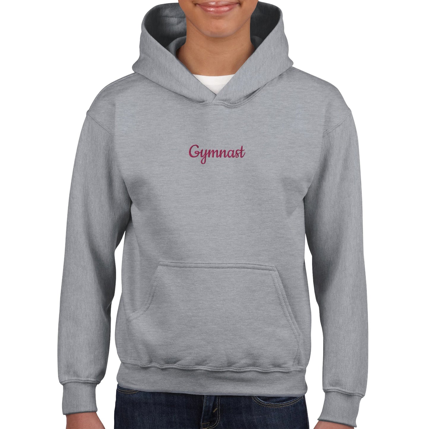 Gymnast Stitched Classic Kids Pullover Hoodie