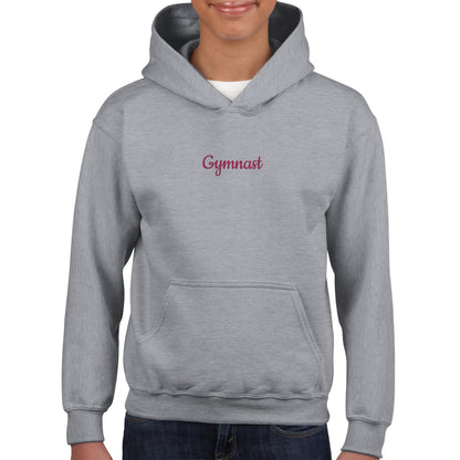 Gymnast Stitched Classic Kids Pullover Hoodie