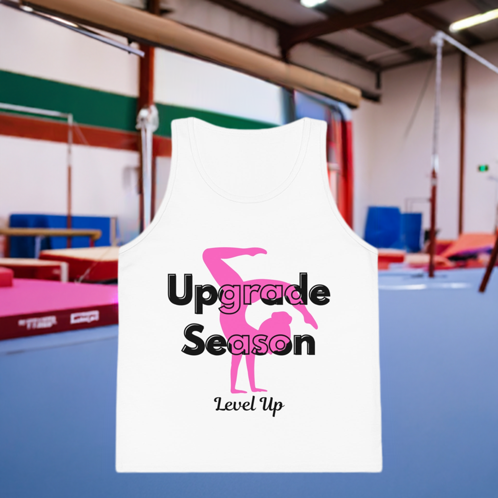 Gymnastics Upgrade Season Youth Jersey Tank Top